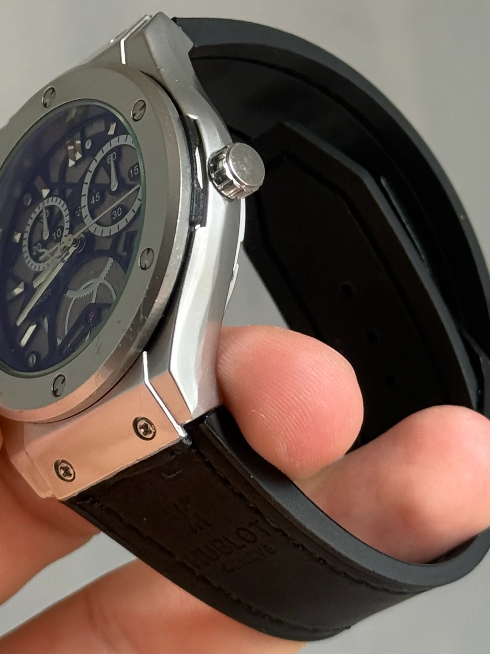 Men's gray watch – photo 3